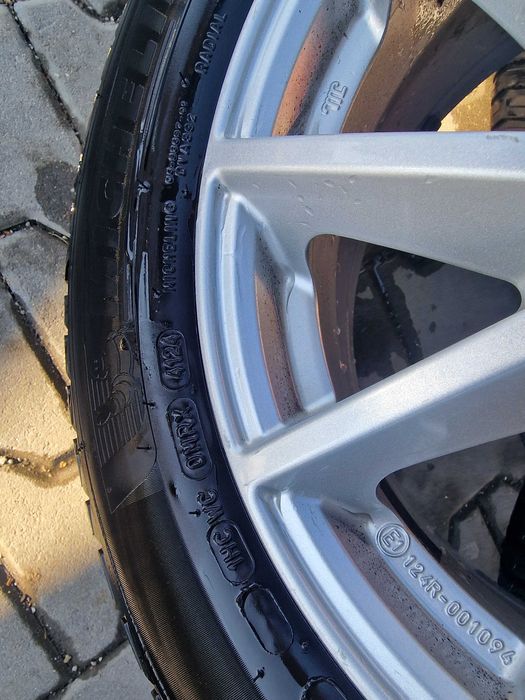 Jante R16 5x112 cu Cauciucuri noi Michelin M+S