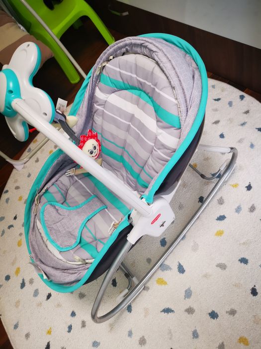 **Промо**Бебешки шезлонг 3in1 Tiny Love Rocker Napper