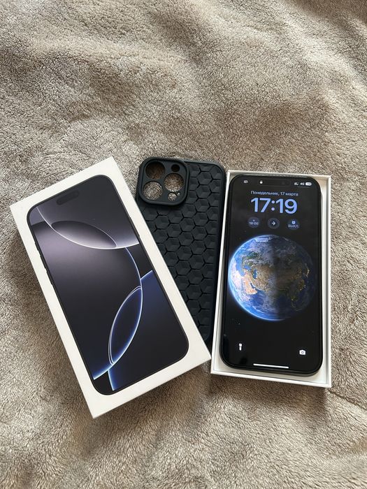 Продам 16 pro max 256gb, АКБ:97%