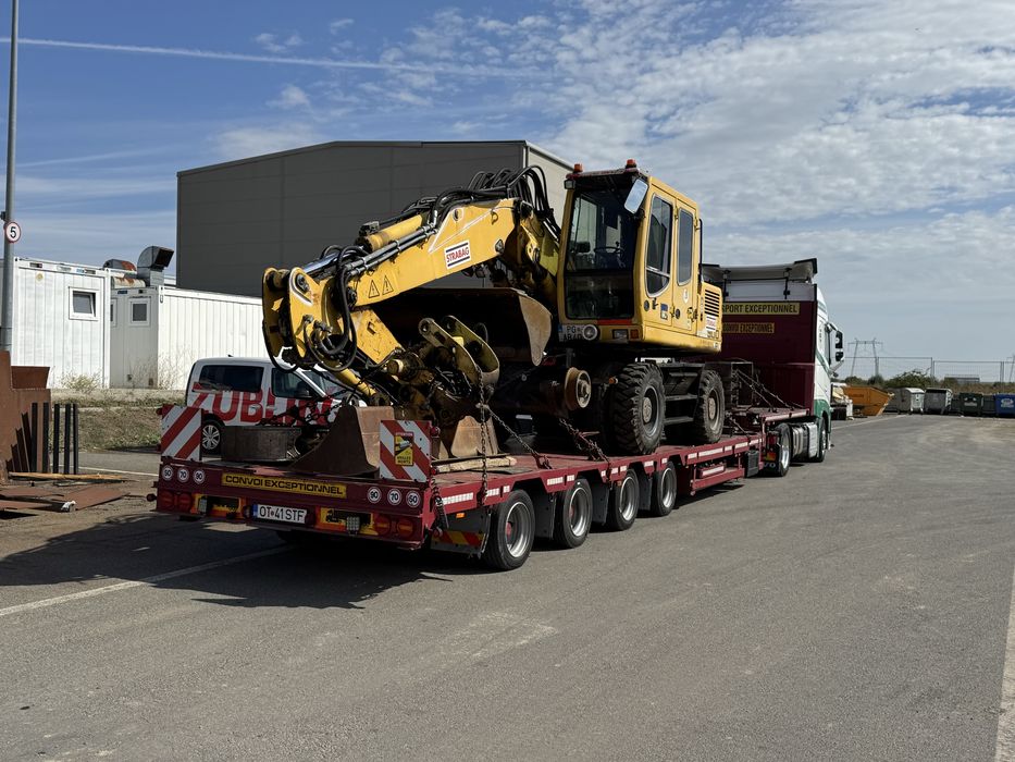 Vand trailer meusburger 4axe