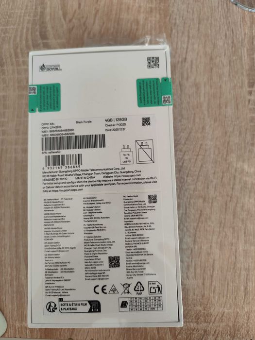 Смартфон  OPPO A6х + преносима батерия