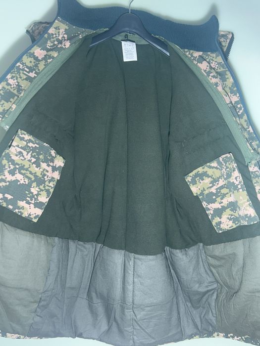 Зимний военный бушлат