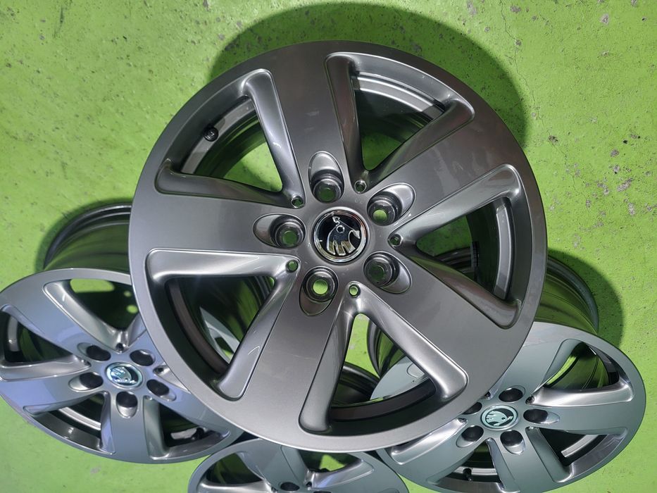 16 5x112 Skoda лети джанти 5х112 шкода