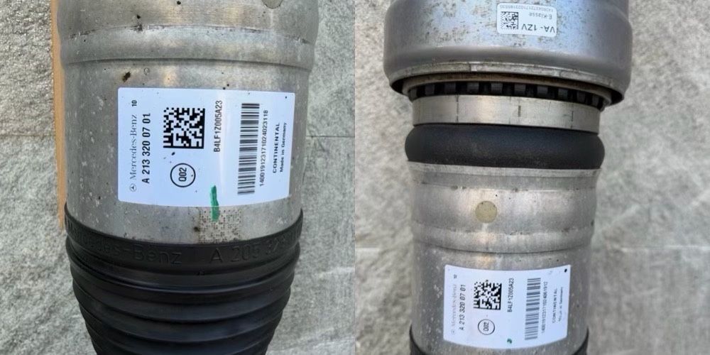 Предни  въздушни амортисьори Bilstein за Мерцедес