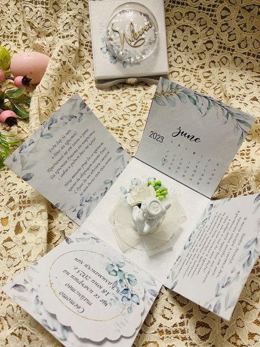 Експлодираща кутия с ангелче