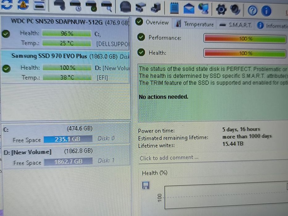 M.2 nvme SSD 2TB Samsung 970 Evo Plus