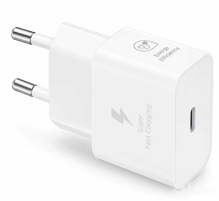 Новая Samsung Adapter 25w Orginal PD 3.0 USB-C Зарядка Бесплатная Дост