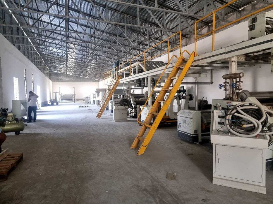 Линия по производству гофра картона, коробок