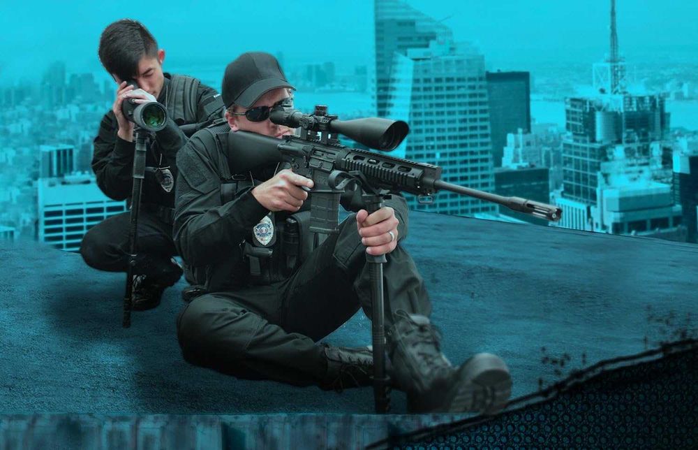 Стойка за стрелба Монопод Leapers L-MP150Q "двунога" 52 до 149 см