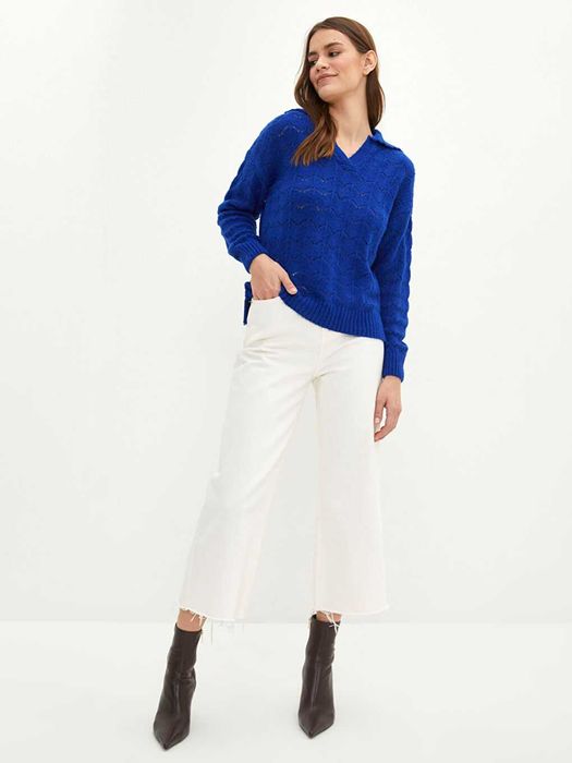 Дамски нов пуловер, размер М