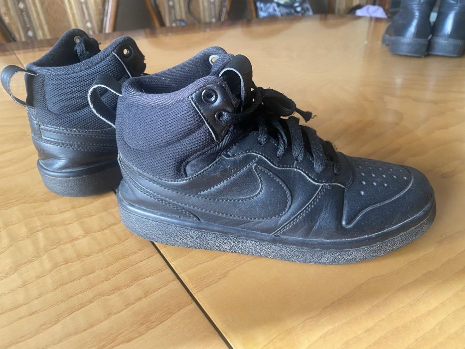 Кроссовки кожанные Найк