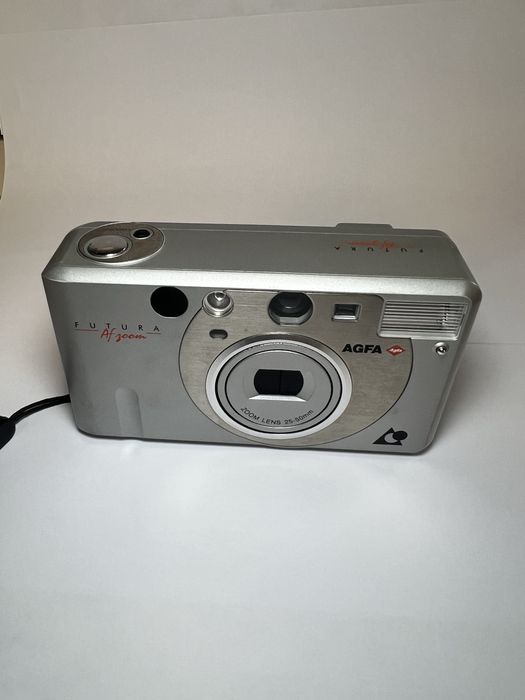 Agfa Futura AF Zoom 25-50mm + husă originală din piele