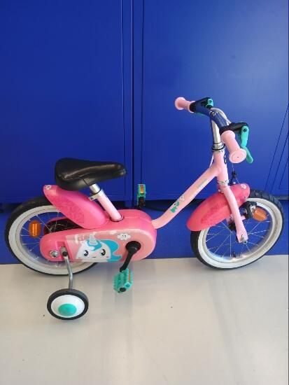 B Twin unicorn 14" - produs resigilat - (SecondHand) Decathlon