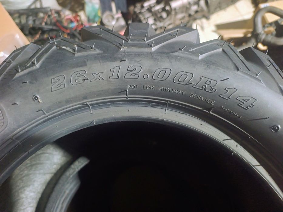 Гуми Duro Power Grip спорт пакет 26x9 R14 и 26х12 R14 чисто нови ДОТ 2025