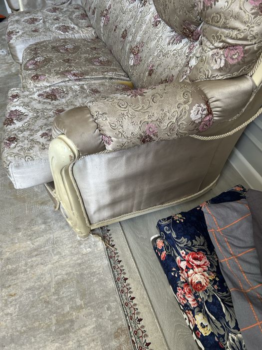 Диван + 1  бу материал выдвижной