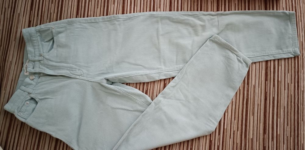 Сини джинси от кадифе Pull&Bear