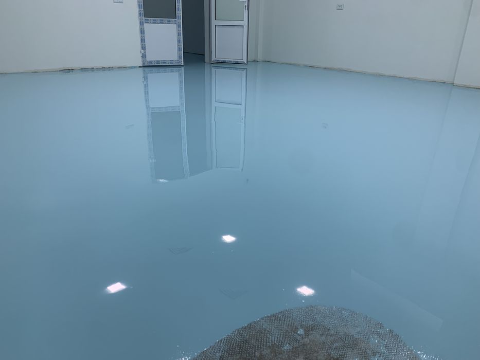 Наливные полы эпоксидный краски и полиуритановие краски