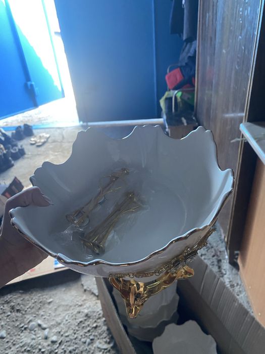 Посуда фруктовница,орехница,