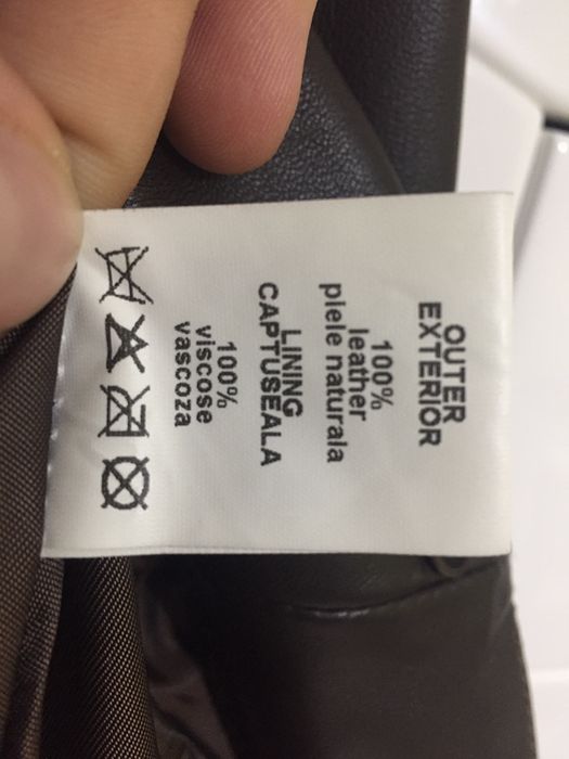 Vand geaca piele dama, marime S