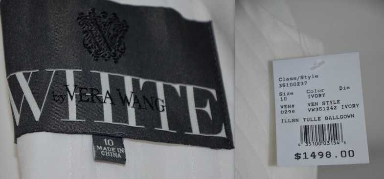 NOU! Rochie de mireasa originala Vera Wang