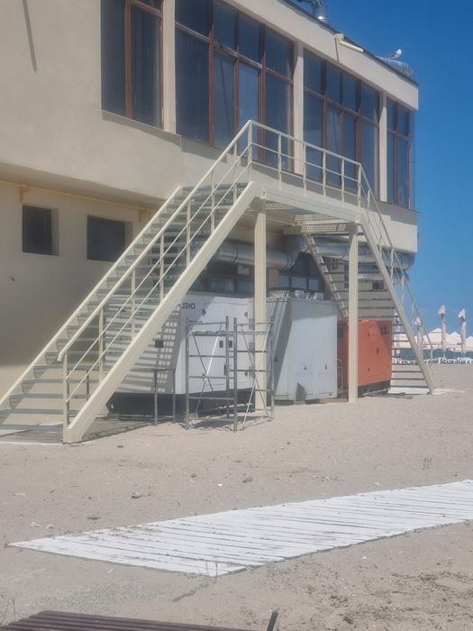 Scări zincate exterior 120x27