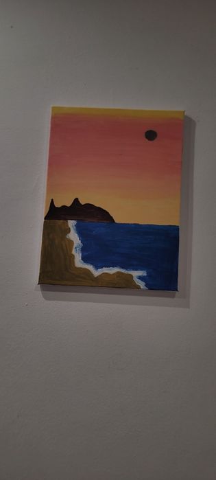 Tablou peisaj de mare