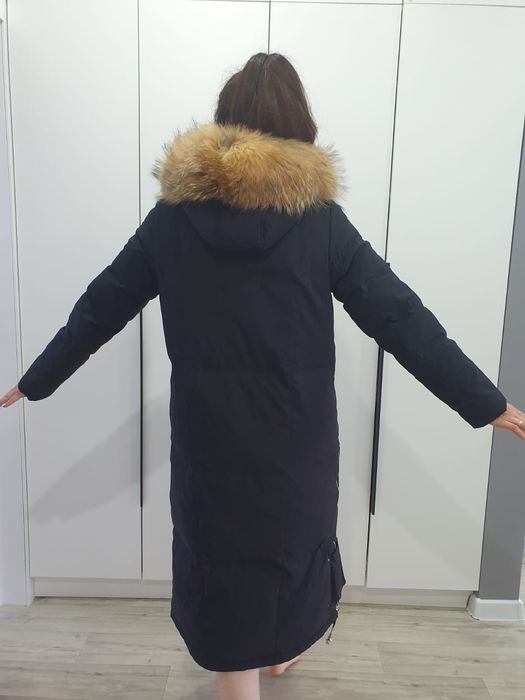 Зимний натуральный  пуховик!