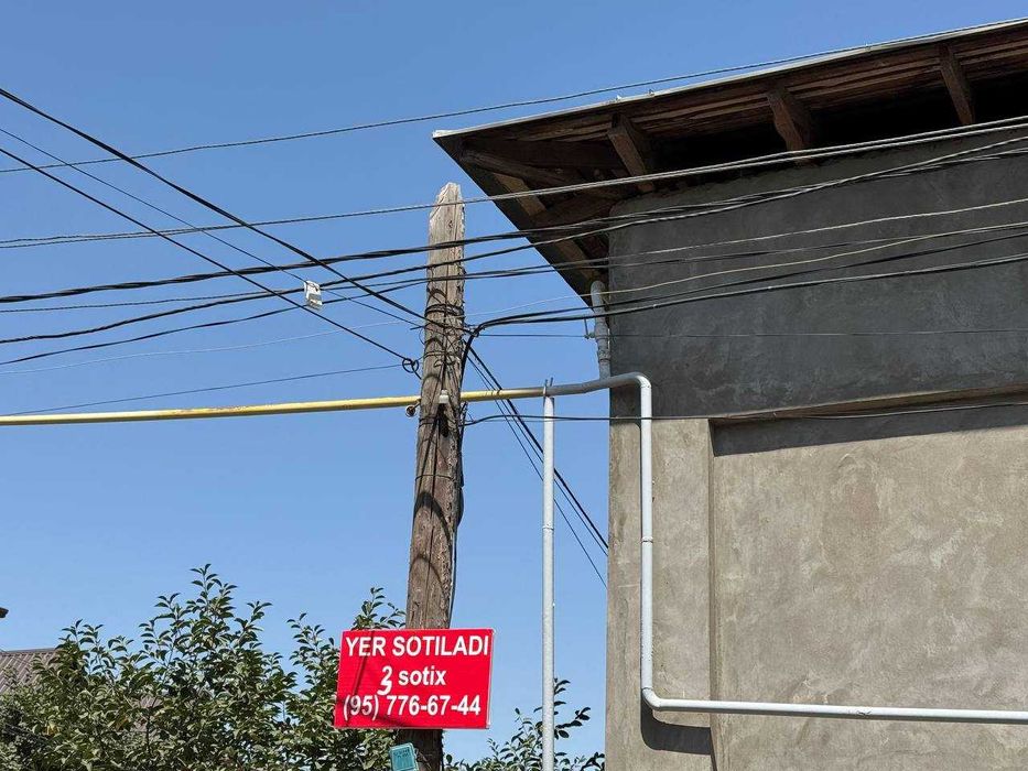 Toshkent shaxar Olmazor tumanida 3 sotix Yer sotiladi