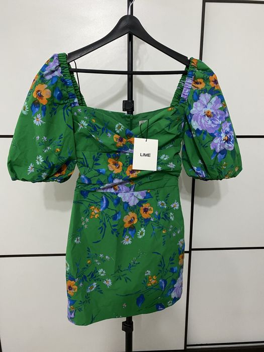 Новое платье Лайм, размер S-XS