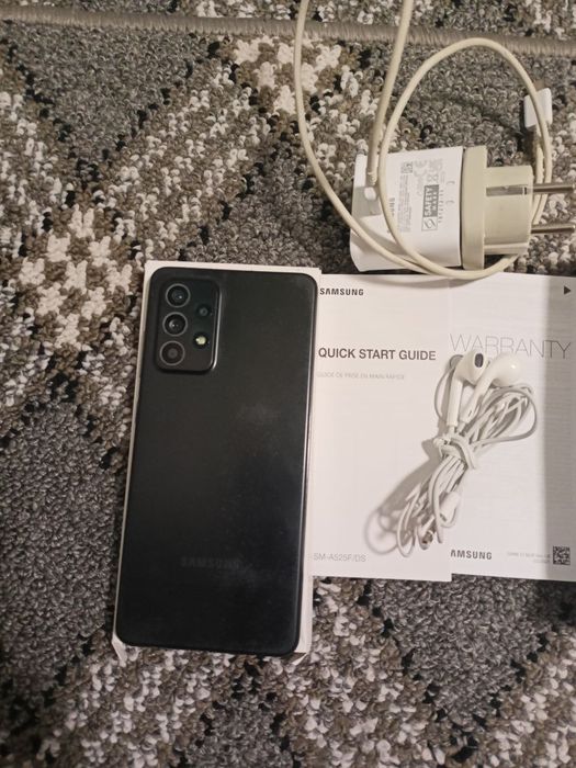 SAMSUNG GALAXY A52 2022 йил холати яхши каропка документы зарядка науш