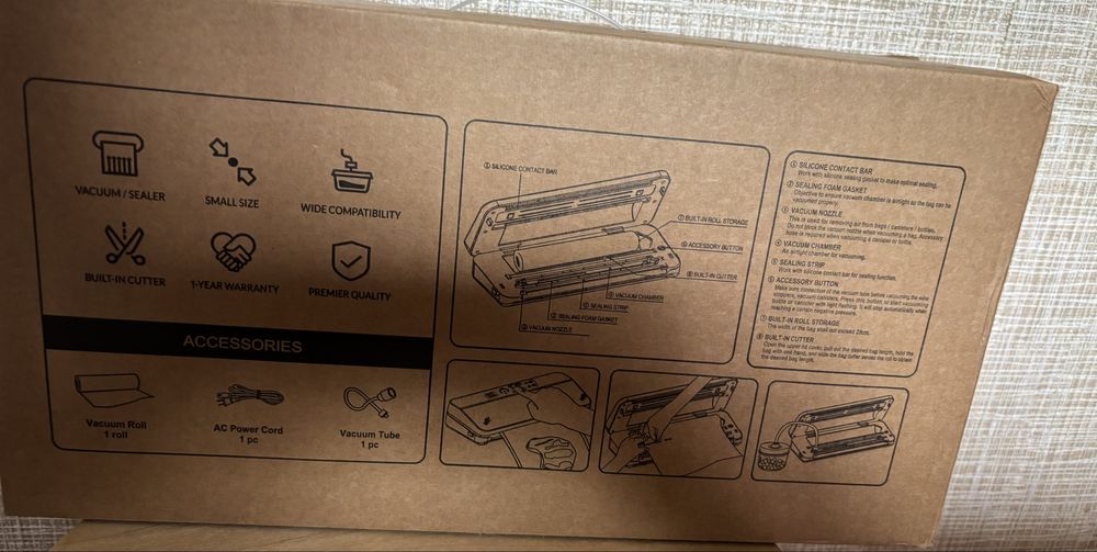 Вакуумный упаковщик