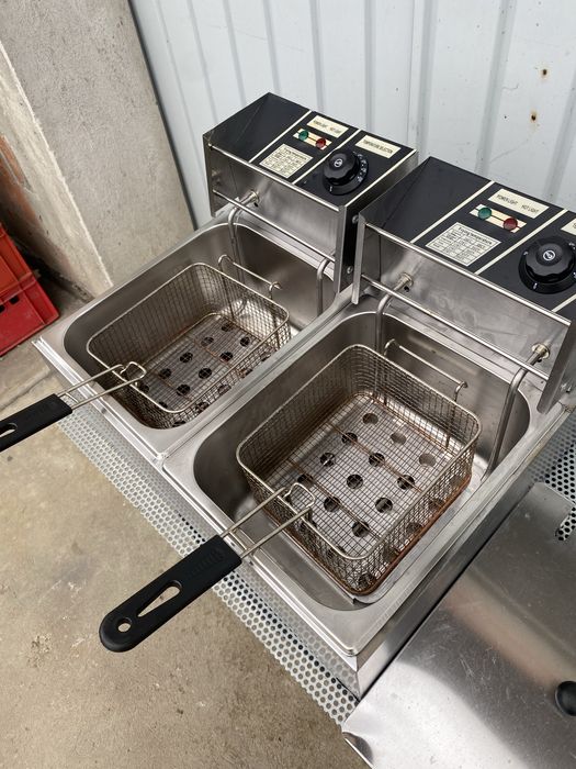 Friteuza dubla 2* 2,5 kw YB 82 A