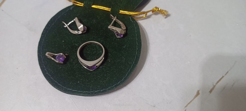 Серебряный набор