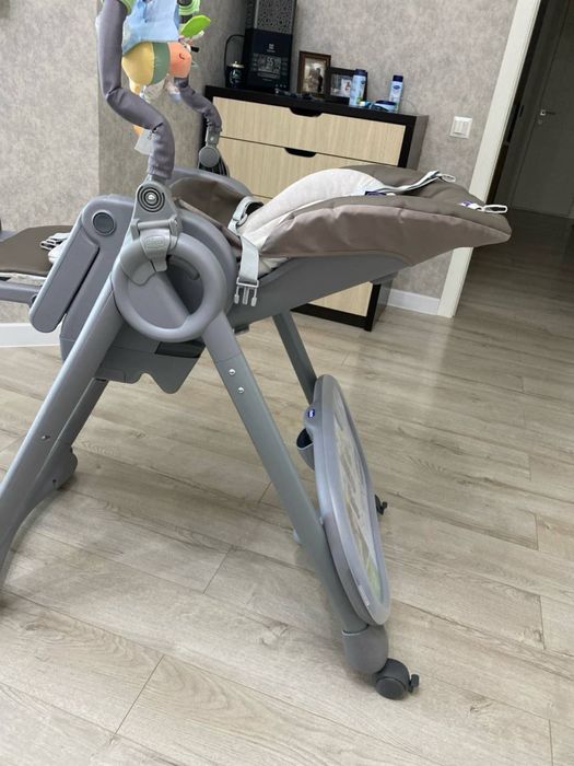 Cтульчик для кормления chicco polly magic