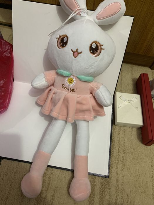 мягкая игрушка зайчик