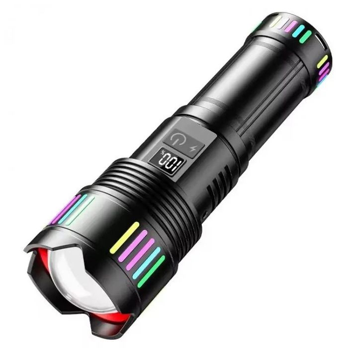 Lanterna Profesionala  Coba CB-802-1, Laser Led TG Wick 3000M, Zoom