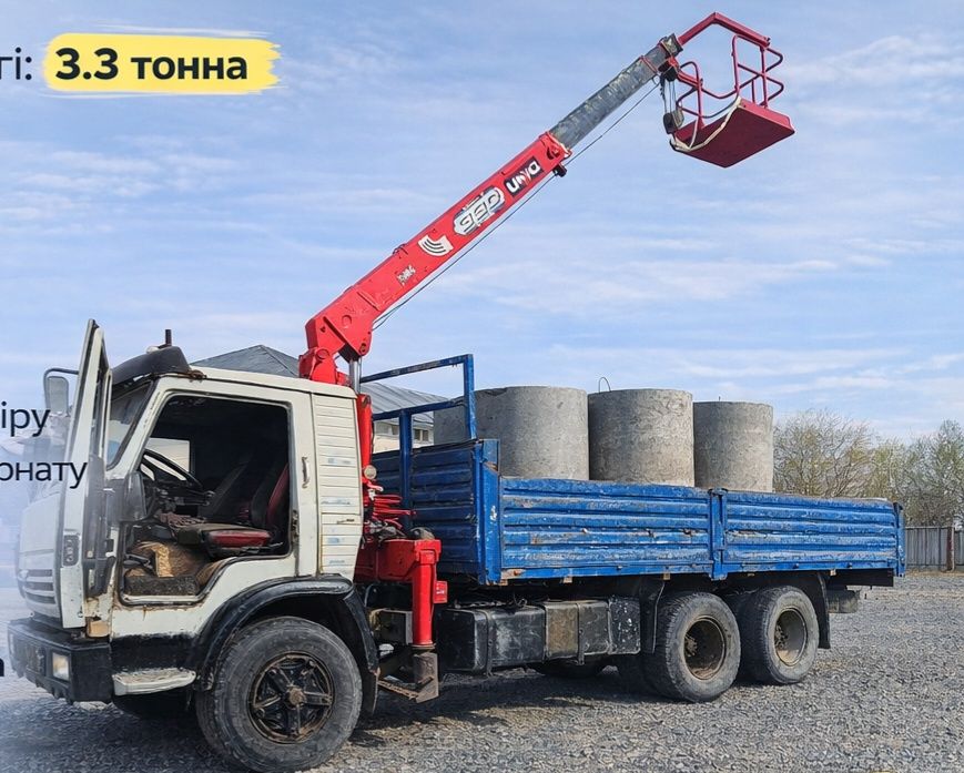 Услуги манипулятор КамАЗ