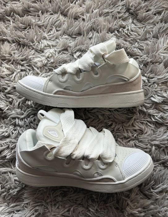 Lanvin curb sneakers