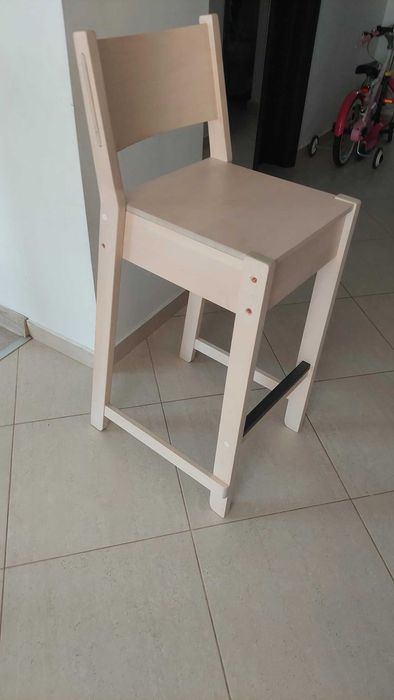 Scaun bar Ikea Norraker , nou