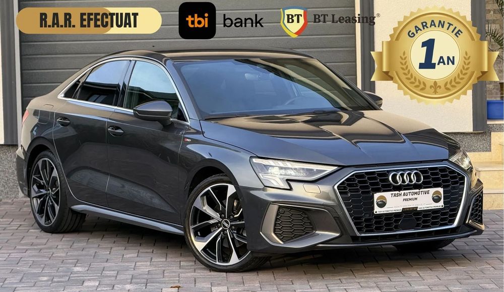 Audi A3 Limuzina 1.5 TFSI 35 MHEV S-LINE l R.A.R. Efectuat l 2021 l GARANTIE 1 AN !