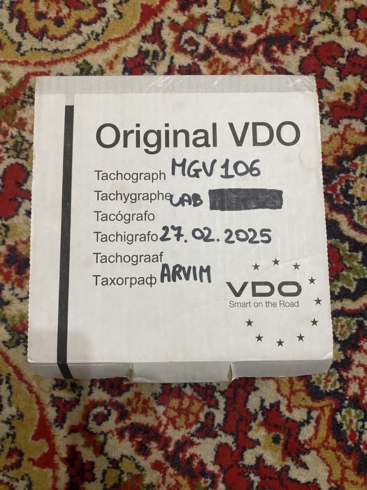 тахограф orginal vdo