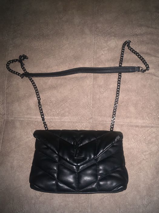 Saint Laurent Puffer leather shoulder bag