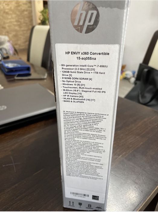 Vând Laptop Hp x360 Convertible 2 in 1 tastatura luminata !