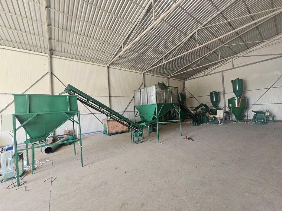 Linie productie peleti rumegus / granule / furaje / peleti din carton