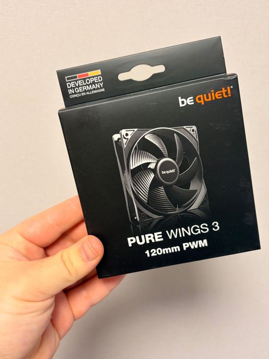 2 вентилятора be quiet! Pure Wings 3