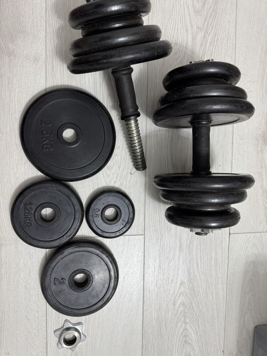 Продам гантели разборные