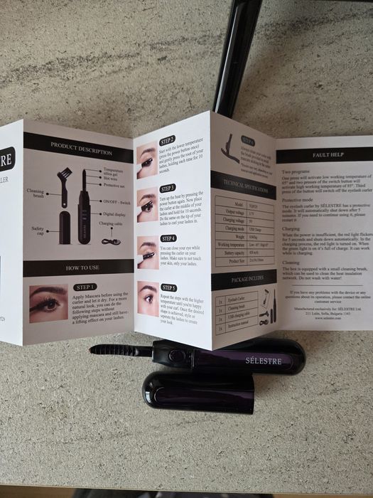 Електрическа звивачка на мигли Selesrtre