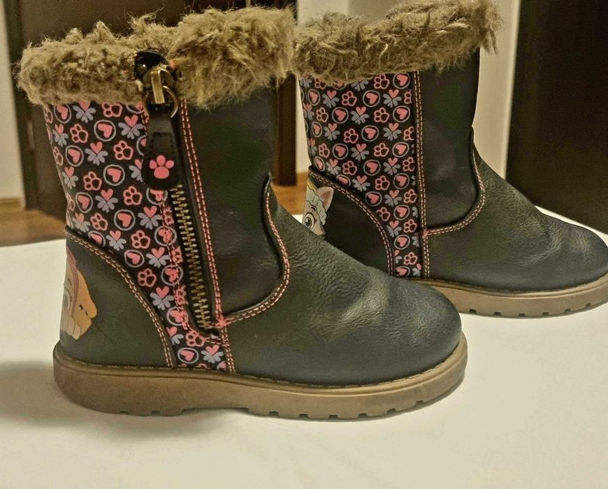 Детски ботуши от еко кожа Пес Патрул 24 номер