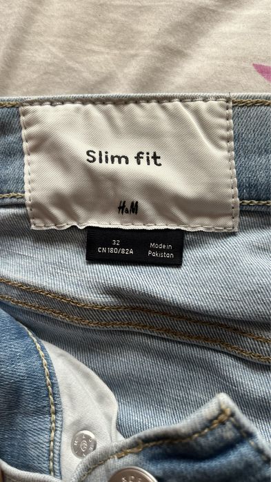 Мъжки светлосини ретро къси-панталони H&M