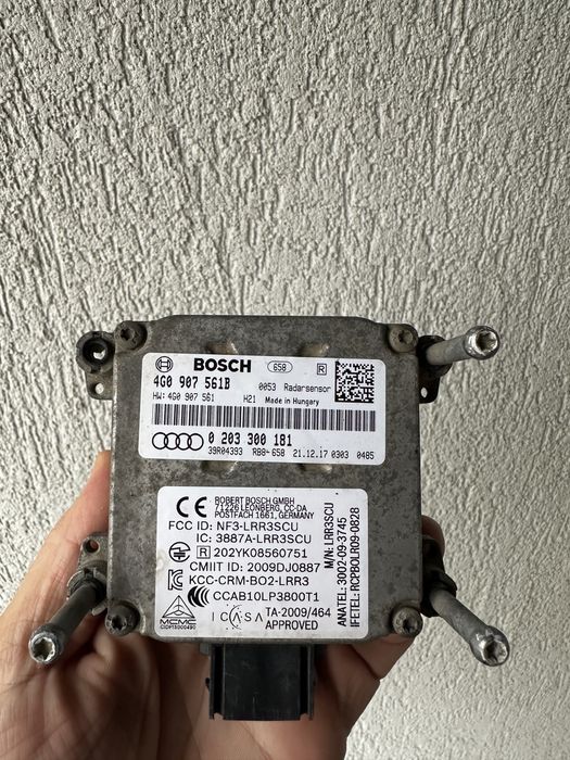 Radar ACC distronic 4G0907561B.     8K0907561B.   4h0907217 f